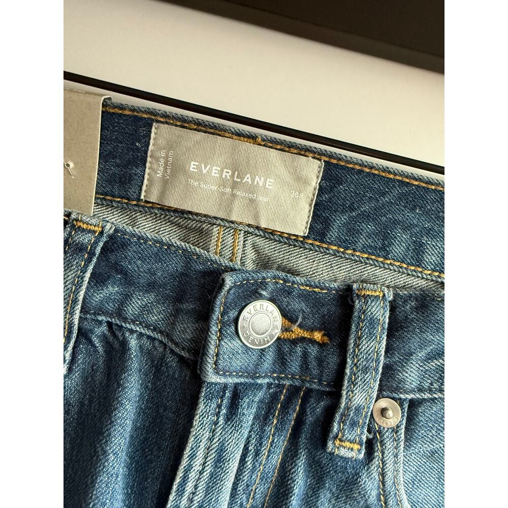 $118 New Everlane Super Soft Relaxed Jean - Size 26 - Picture 12 of 13